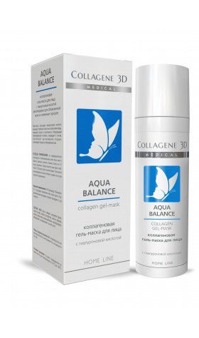 Коллагеновая гель-маска для сухой кожи Medical Collagen 3D Aqua Balance