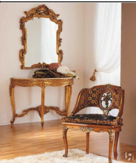 Кресло деревянное, в стиле ампир AUREOLA