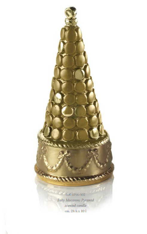Ароматическая свеча Pyramide с отделкой из 24-каратного золота